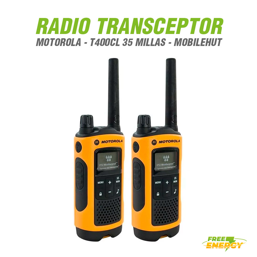 Motorola Radio Transceptor T400cl 35 Millas - Mobilehut