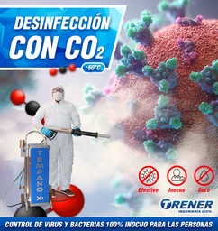 Desinfección con CO2